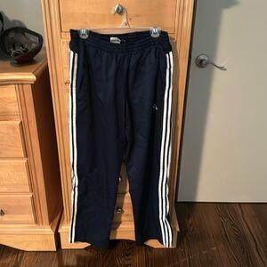Men’s blue large adidas clima lite activewear pants